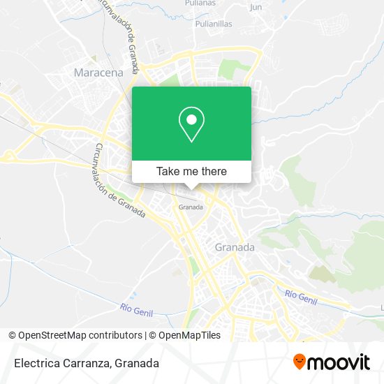 Electrica Carranza map