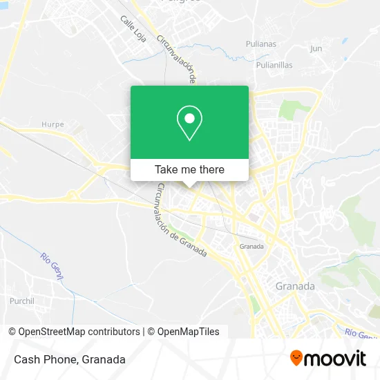 Cash Phone map