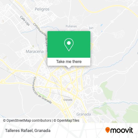 Talleres Rafael map