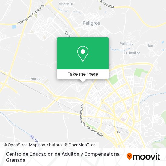 Centro de Educacion de Adultos y Compensatoria map