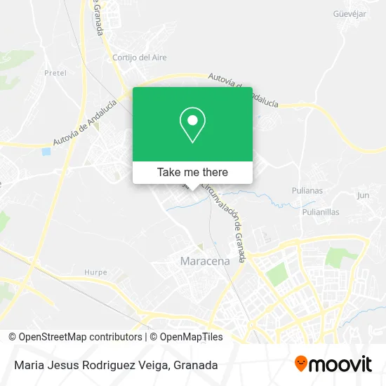 Maria Jesus Rodriguez Veiga map