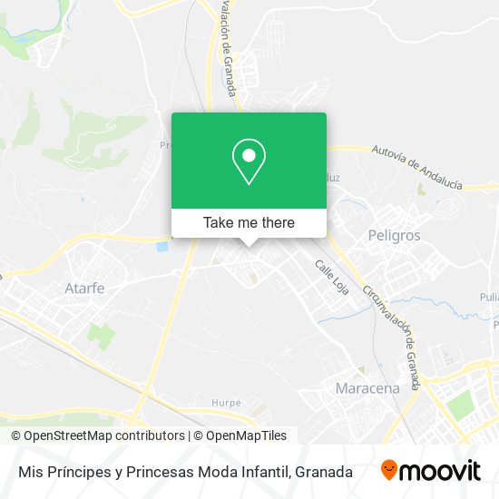 mapa Mis Príncipes y Princesas Moda Infantil