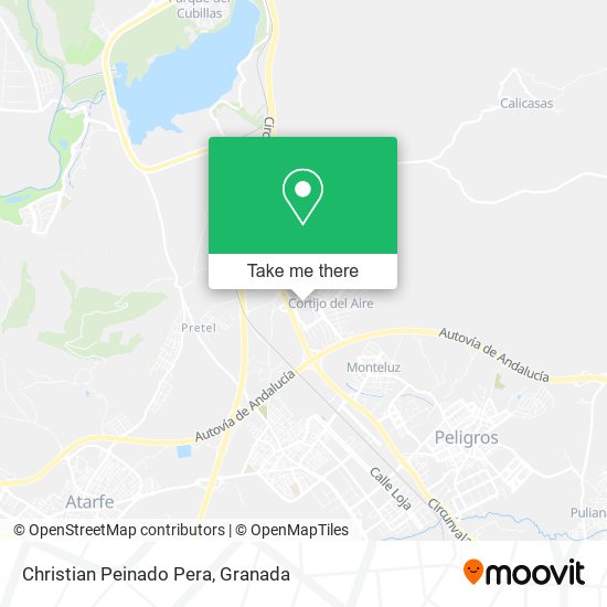 Christian Peinado Pera map