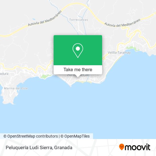Peluquería Ludi Sierra map