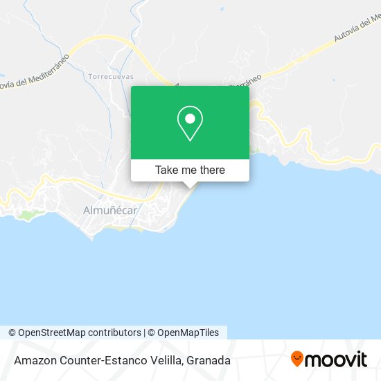 Amazon Counter-Estanco Velilla map