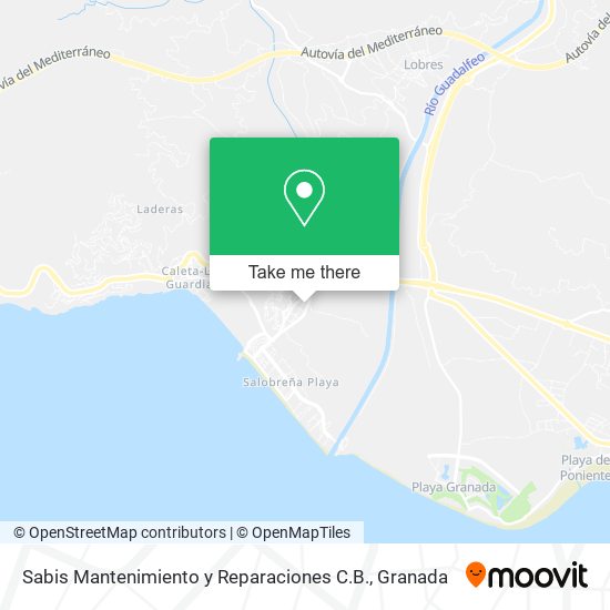 Sabis Mantenimiento y Reparaciones C.B. map