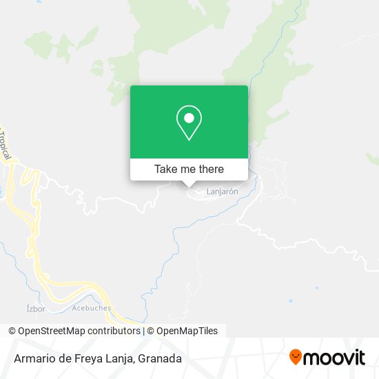 Armario de Freya Lanja map