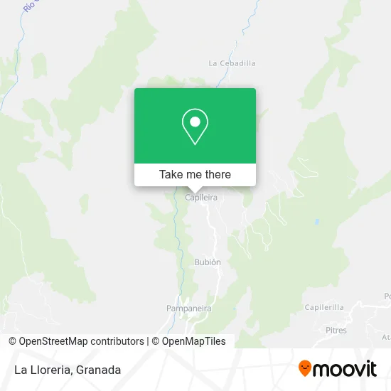 La Lloreria map