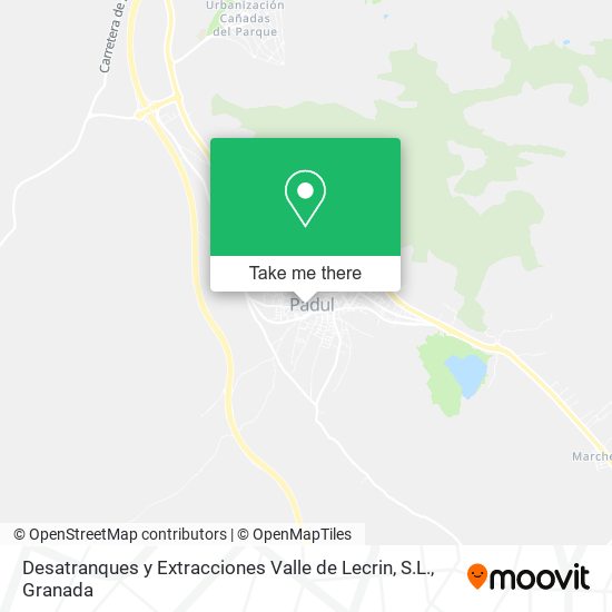 Desatranques y Extracciones Valle de Lecrin, S.L. map