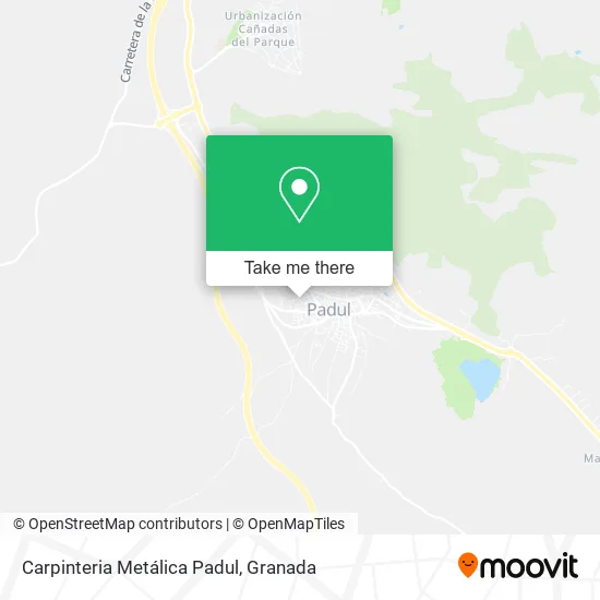 Carpinteria Metálica Padul map