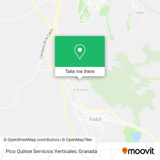 mapa Pico Quince Servicios Verticales