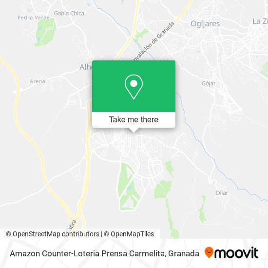 Amazon Counter-Loteria Prensa Carmelita map