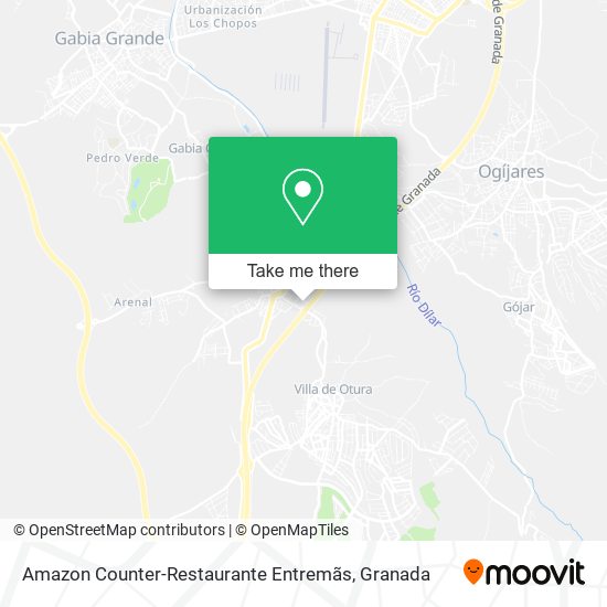 Amazon Counter-Restaurante Entremãs map