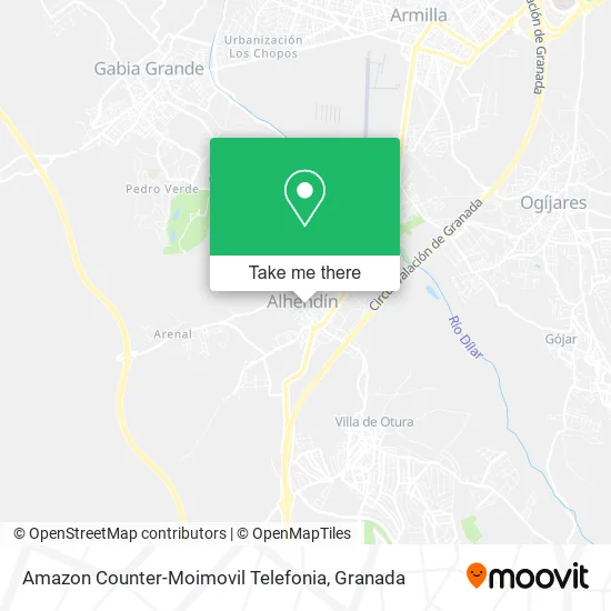 Amazon Counter-Moimovil Telefonia map