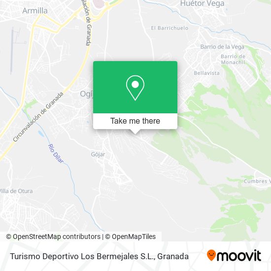 Turismo Deportivo Los Bermejales S.L. map
