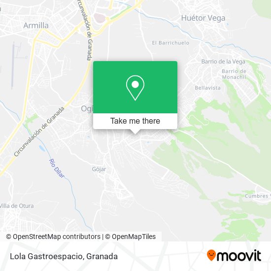 Lola Gastroespacio map