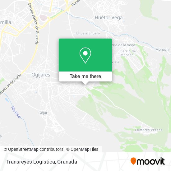 Transreyes Logística map