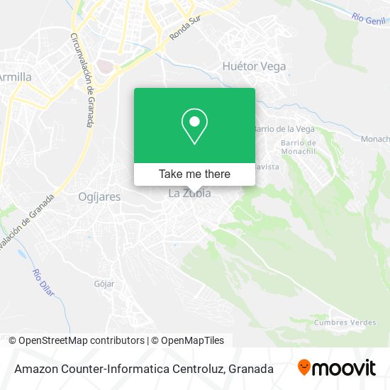 Amazon Counter-Informatica Centroluz map