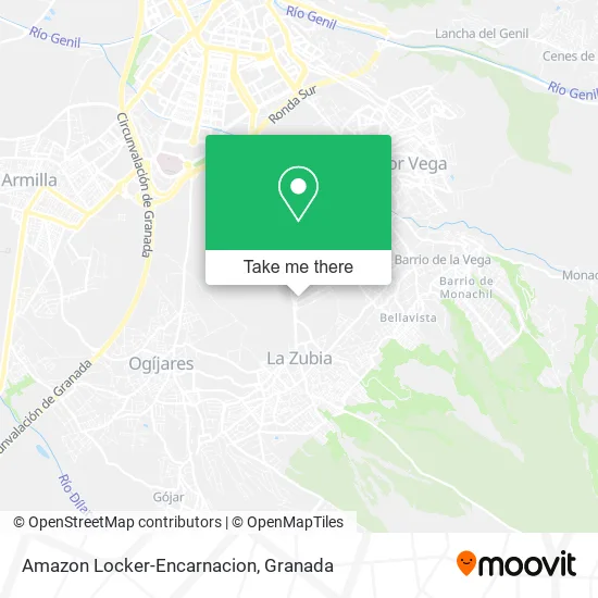 Amazon Locker-Encarnacion map
