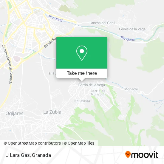 J Lara Gas map
