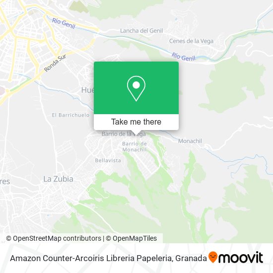 mapa Amazon Counter-Arcoiris Libreria Papeleria