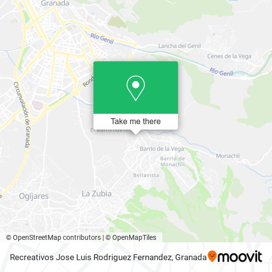 Recreativos Jose Luis Rodriguez Fernandez map
