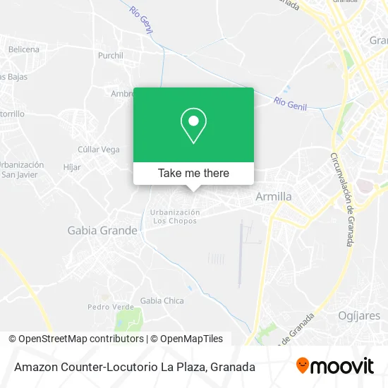 Amazon Counter-Locutorio La Plaza map