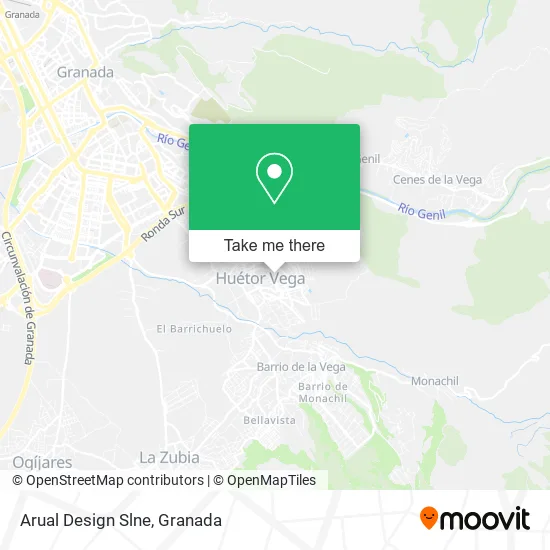 Arual Design Slne map