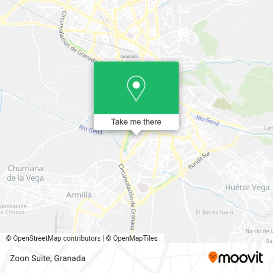 Zoon Suite map