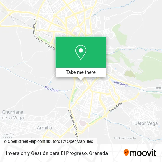 Inversion y Gestión para El Progreso map