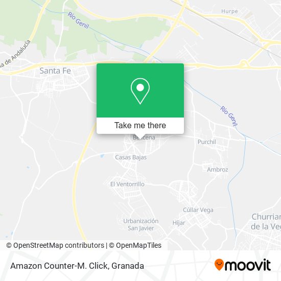 Amazon Counter-M. Click map