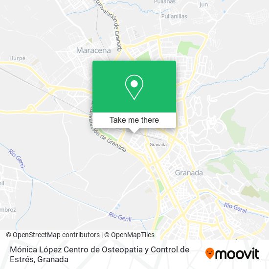 Mónica López Centro de Osteopatia y Control de Estrés map