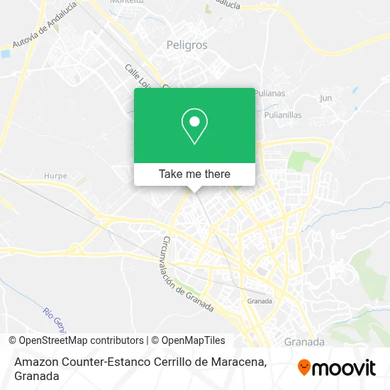 Amazon Counter-Estanco Cerrillo de Maracena map