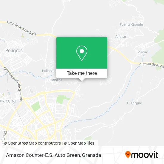 Amazon Counter-E.S. Auto Green map