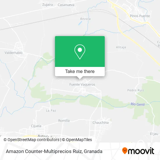 Amazon Counter-Multiprecios Ruiz map