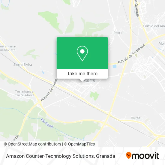 Amazon Counter-Technology Solutions map