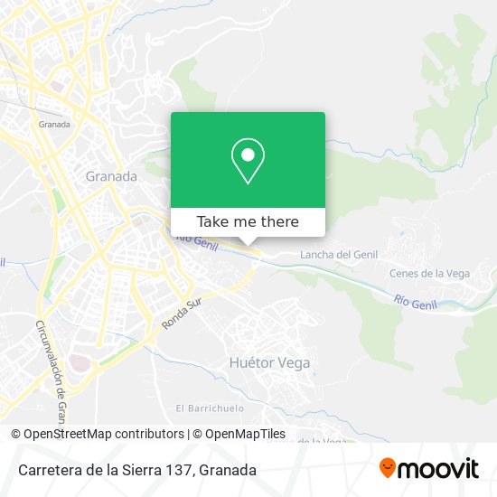 Carretera de la Sierra 137 map