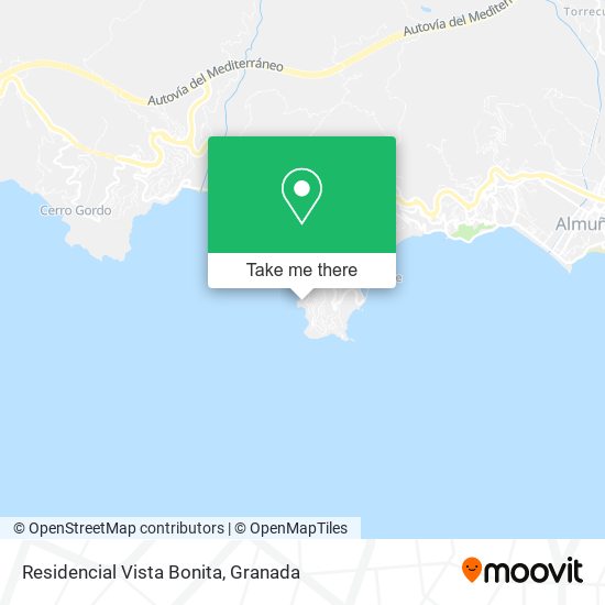 Residencial Vista Bonita map