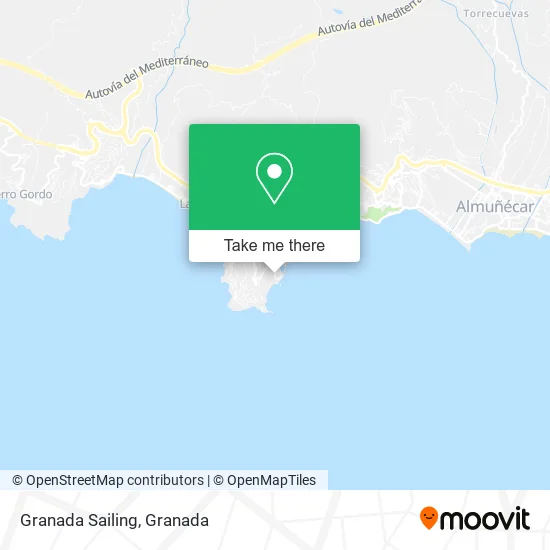 Granada Sailing map