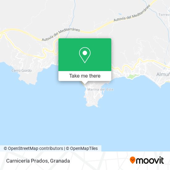 Carnicería Prados map