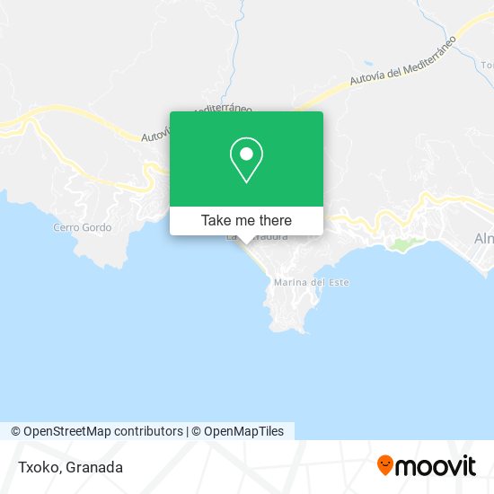 Txoko map