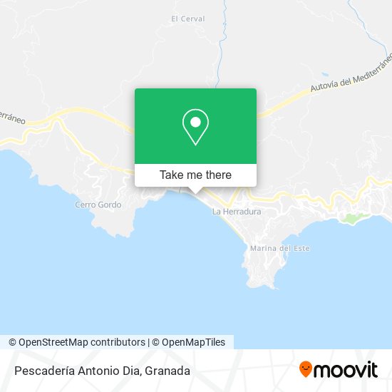 Pescadería Antonio Dia map