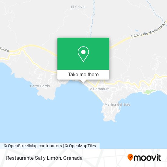 Restaurante Sal y Limón map