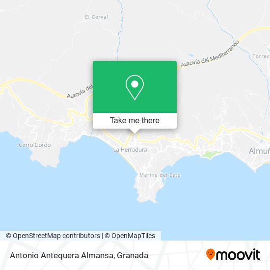Antonio Antequera Almansa map