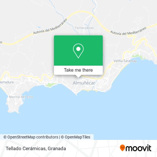 Tellado Cerámicas map