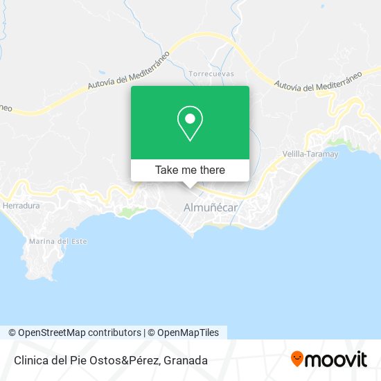Clinica del Pie Ostos&Pérez map