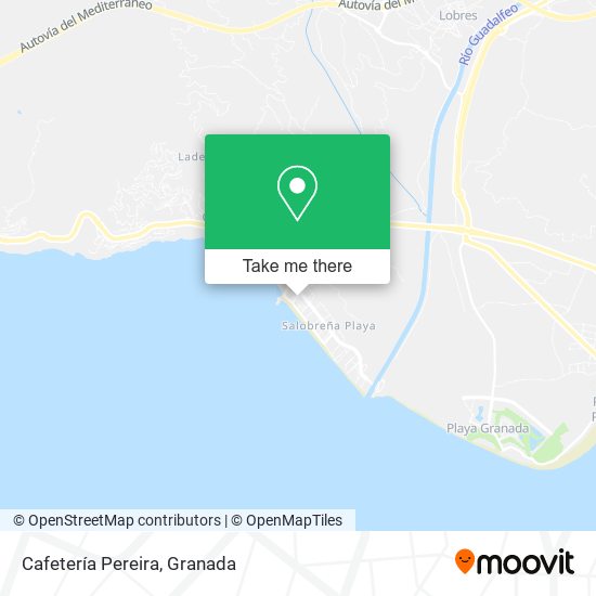 Cafetería Pereira map