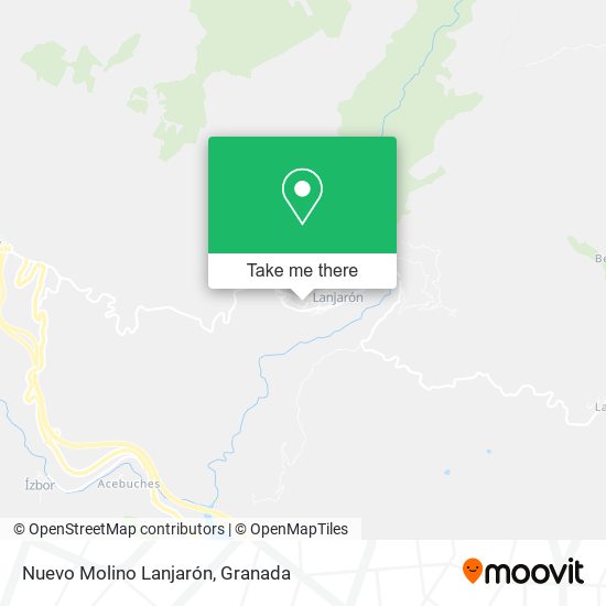 Nuevo Molino Lanjarón map