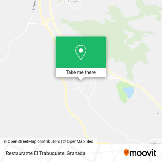 Restaurante El Trabuquete map