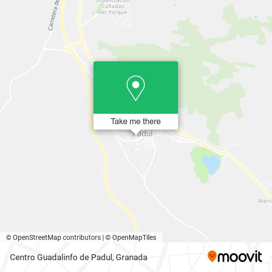 Centro Guadalinfo de Padul map